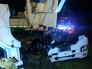 Trabzon yolunda kaza!