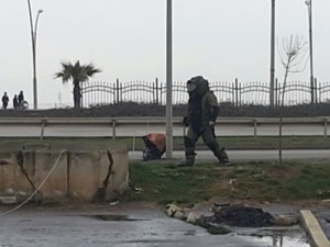 Bayburt'ta şüpheli paket alarmı