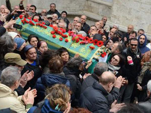 Ergenekon sanığı yüzbaşıya son görev!