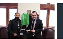 Gökdeniz Elçiyi ziyaret etti