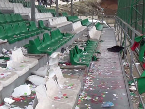 Giresun'da amatör maçta olay!