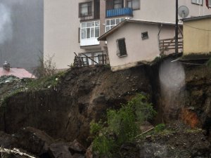 Giresun'da heyelan tehlikesi