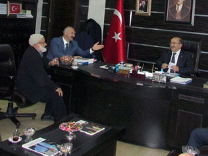 Başkan onları dinledi