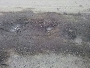 Trabzon'da o yol bıktırdı