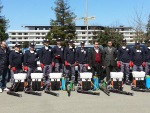 Trabzon'da haşereyle mücadele timi!