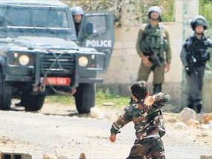 İsrail askerlerine meydan okudu