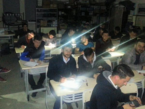 Kesinti onları engellemedi