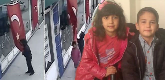 Bayrağı öpen çocuk ortaya çıktı