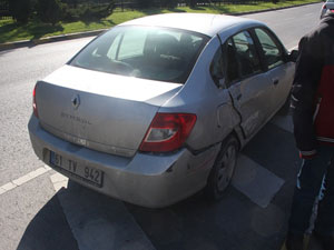 Trabzon'da zincileme kaza!