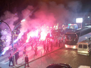 TS taraftarı Ankara yolunda