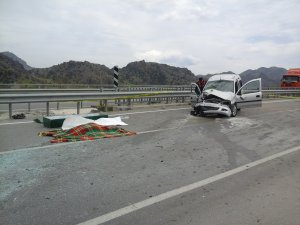 Çorumda trafik kazası: 1 ölü