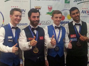 Bilardo da büyük başarı!