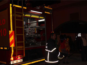 Yangın en savunmasız anda yakaladı