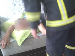 Ocakta unuttuğu yemek sonu oluyordu