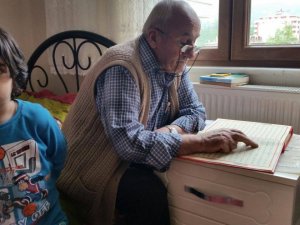 70 yaşındaki Giresunlu azmetti ve...