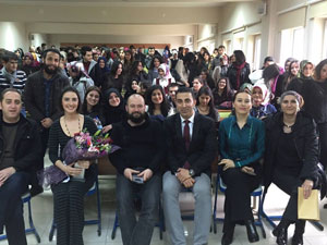 Ünlü sanatçı KTÜlülere hayatını anlattı