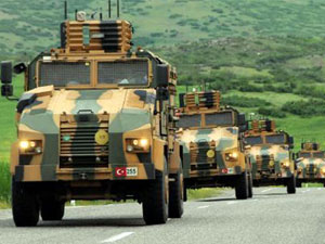 Sınırda askeri hareketlilik başladı