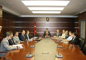 Valilik'te spor gündemli toplantı