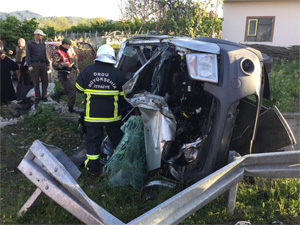 Bu araçtan sağ çıktılar!