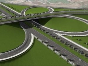 Eynerce Kavşağı'nın inşaatına başlandı