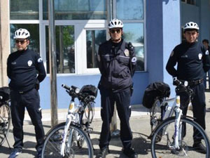 Giresun'da martı polisler iş başında