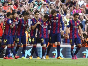 Barca'dan 25 günde 25 gol!