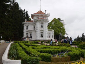 Atatürk Köşkü'ne ziyaretçi akını