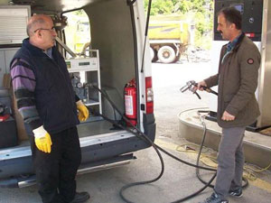 Gümüşhane'de akaryakıt denetimi