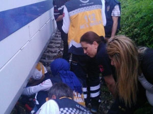 Genç kızın feci sonu !