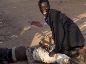 Afrika kan gölüne döndü!