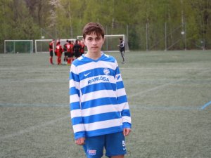 15 yaşında ama İsveç kulüpleri peşinde!