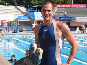 Milli sporcu büyük tehlike atlattı