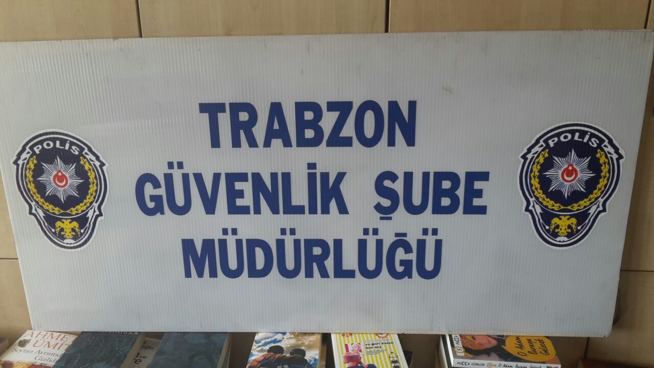 Trabzon'da kitap operasyonu