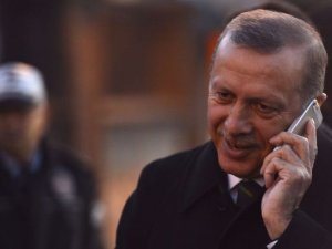 Cumhurbaşkanı Erdoğan'dan tebrik telefonu