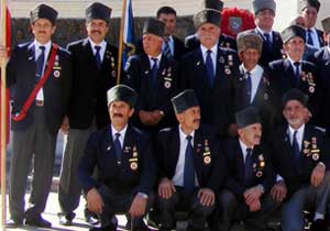 Gazilere tören düzenlendi