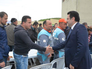 Genç Taşbaşın'a indi