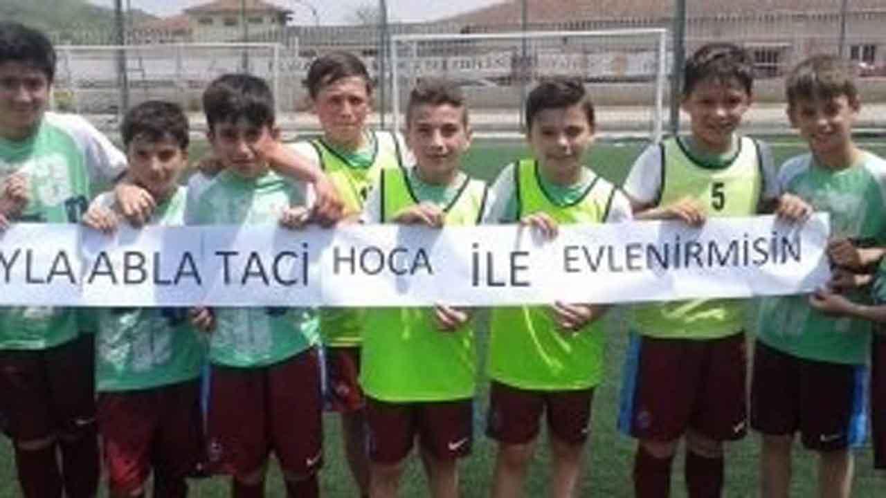 Trabzonspor'da ilginç' Evlenme' teklifi