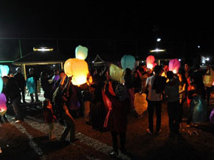 Trabzon'da dilek fenerleri gökyüzünü kapladı!