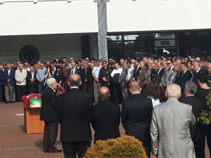 KTÜ Sefa Hoca'yı uğurladı