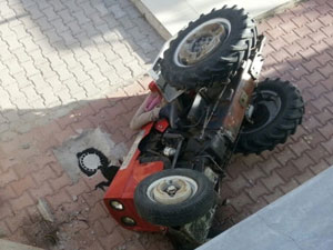 Yaşlı adamın feci sonu