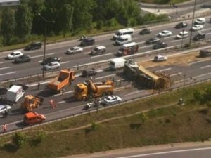 Aksiyon filminden kare değil!