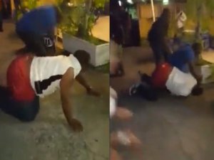 Tekme, yumruk yetmedi: Baltayla saldırdı