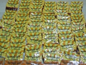 Samsun'da kadının iç çamasırından ne cıktı!