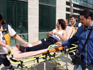 Samsun'da adliyeden çıkartılan zanlı bıçaklandı