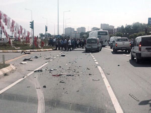 Trabzon'da zincirleme kaza!