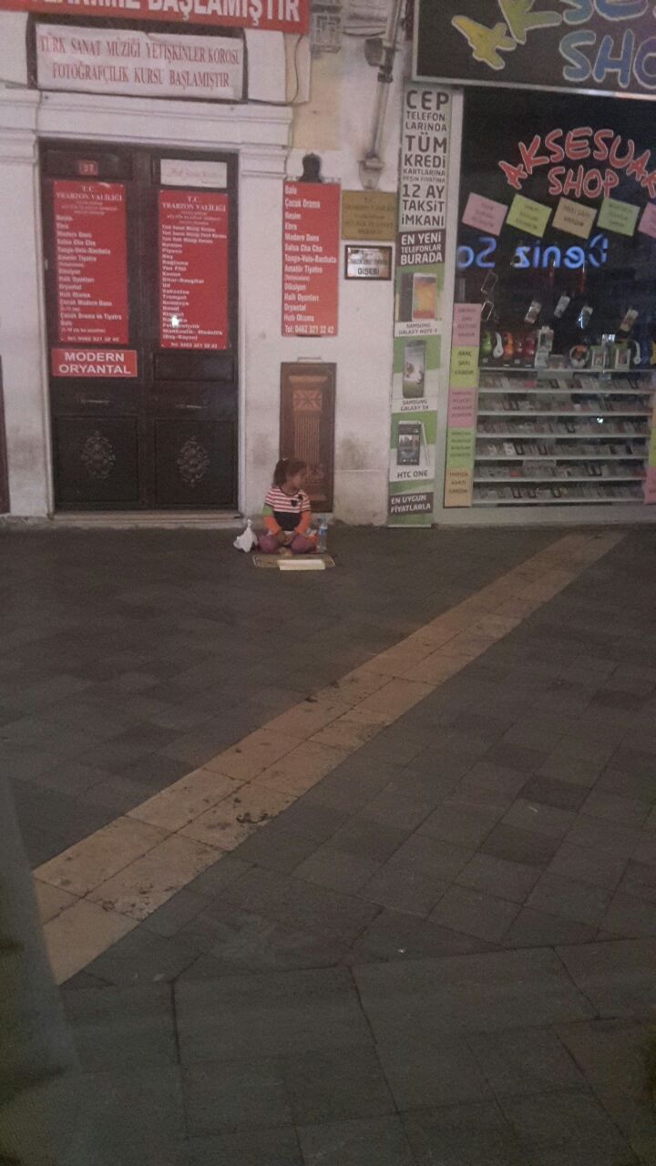 Trabzon'da minik Afife'nin dramı