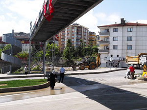 Trabzonlu üst geçit sevmiyor!