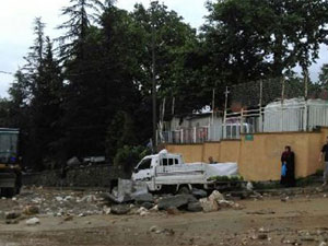 Seçim görevlileri mahsur kaldı!