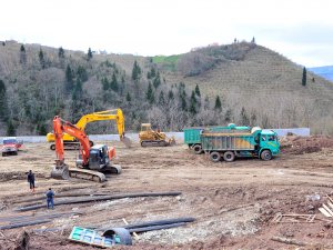 Trabzon'da o merkezin yapımı sürüyor