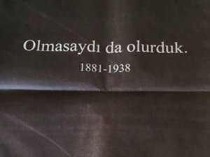 10 Kasım'daki o ilana suç duyurusu